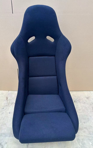 Asiento de Carreras Tipo Bucket Completo con Respaldo de Fibra de Carbono y Tapicería Original de Terciopelo para <span class=keywords><strong>Recaro</strong></span> Pole, con Riel Tipo L para <span class=keywords><strong>Renault</strong></span> - Product Image 4
