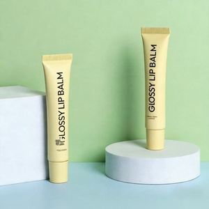 Vente en gros de tubes cosmétiques en plastique PE souple personnalisés de 5 ml à 25 ml, tubes à presser pour gloss à lèvres, tubes pour baume à lèvres avec applicateur en silicone - Product Image 6