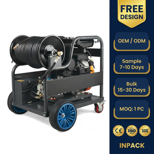 Máquina Desatascadora <span class=keywords><strong>de</strong></span> Tuberías <span class=keywords><strong>de</strong></span> Alcantarillado <span class=keywords><strong>de</strong></span> 2.2KW con Frecuencia Variable y Gran Caudal, Limpiador <span class=keywords><strong>de</strong></span> Alta Presión para Tuberías <span class=keywords><strong>de</strong></span> 6.3 Pulgadas - Product Image 4