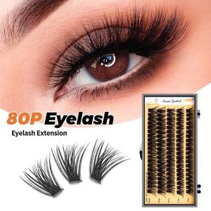 Pestañas Postizas Fox Eyelashes, Set de Pestañas Postizas en Racimo, Pelo Sintético Ultradensas, Paquete Mixto, Empaque Personalizado, Suaves y Cómodas - Product Image 4