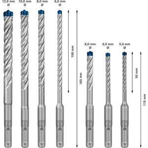 BOSCH - 2608900195 Expert SDS plus-7X jeu de forets à percussion (7 pièces) -EAN 4059952532691 FORETS MAÇONNERIE FORETS - Product Image 1