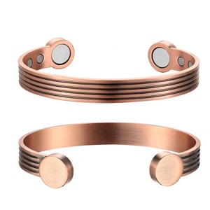 Pulsera Magnética de Cobre Puro 99.99% para Alivio del Dolor de Artritis, para Hombres y Mujeres, Terapia Biomagnética Clásica, Accesorio de Moda Saludable - Product Image 2