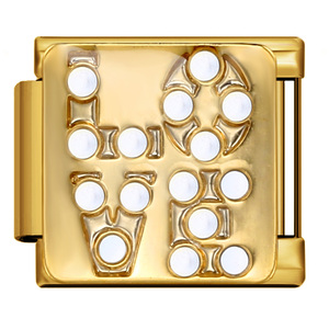 Charm Italiano Personalizzato con Zirconi Incastonati a Forma di Delfino, Farfalla, Uccello, Compatibile con <span class=keywords><strong>Bracciali</strong></span> in Acciaio Inox da 9mm, Gioielli <span class=keywords><strong>per</strong></span> <span class=keywords><strong>San</strong></span> <span class=keywords><strong>Valentino</strong></span> - Product Image 6