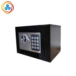 Home Furniture Wholesale Mini Electronic Safe Box for Cash Money Jewelry Durable Steel Security Locker Contemporary Design - Product Image 2