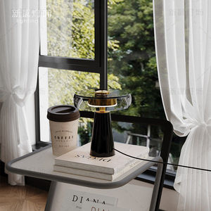 Modern Minimalist Table Lamp E27 Led Switch Control For Bedroom Living Room Study <b>Decorative</b> <b>Lighting</b> - Product Image 2
