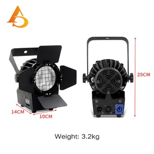 Iluminación de Escenario, Luz Par LED COB de 200w, Blanco Frío y Cálido, DMX, Blinders, Luz Par COB - Product Image 4