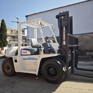 Montacargas Diésel Usado TCM50 TCM70 5T 7T, Montacargas Originales Japoneses con Motor Diésel - Product Image 6