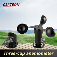 Anémomètre à coupelles 0‑30m/s RS485 4‑20mA 0‑5V pour station météo capteur de vitesse du vent