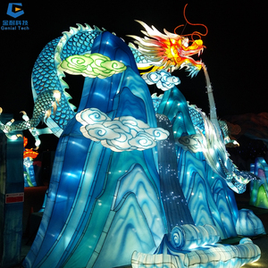 SGFL181 Outdoor Water Park Lantern <b>Exhibition</b> LED <b>Lighting</b> Animal Swan Lantern Festival for Christmas - Product Image 4