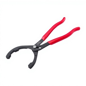 Llave para Filtro de Aceite HANDYPRO de 12 Pulgadas, Material S45C, Color Rojo, Herramienta de Reparación de Vehículos, Herramientas para Autos - Product Image 1