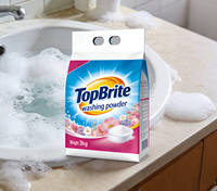 Détergent en poudre facile à rincer, produit propre, faible résidu quotidien, pour le linge