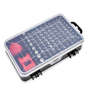 112-Piece công cụ điện tử Kit với 96 bits tuốc nơ vít từ Set cho máy tính máy tính xách tay điện thoại di động PC Mac cuốn sách, Iphone, - Product Image 4