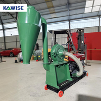 Nouvelle machine à broyer les grains pour l'alimentation animale avec moteur diesel refroidi par eau, capacité de 500 à 1000 kg/h pour les fermes avicoles, porcines, bovines et ovines