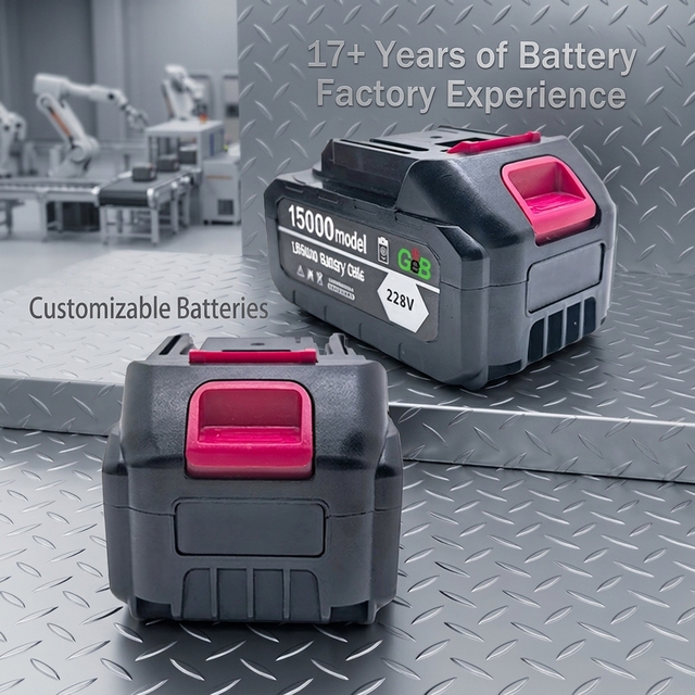 High Performance 18V 6Ah Battery Pack Compatible Energy Module For Reciprocating Grinder Advanced Technology Power Kit