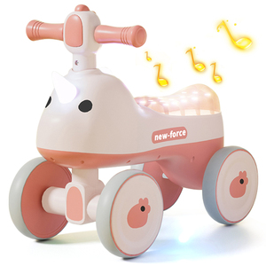 新款学步儿童滑车儿童脚踏滑板车1至<span class=keywords><strong>3</strong></span>岁男孩和女孩儿童摇摆汽车平衡自行车 - Product Image 1