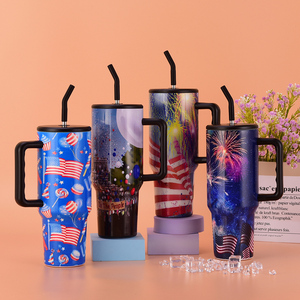 Ý tưởng sản phẩm mới 2026 công suất lớn đơn giản Tumblers Logo OEM/ODM thể thao ngoài trời bán buôn 40oz màu 3D Tumbler - Product Image 5