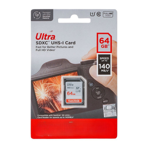 Carte Ultra SDXC UHS-I 64 Go avec adaptateur, classe 10, haute performance - Product Image 4