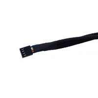PWM Ventilateur Splitter 4pin Adaptateur Câble 1 à 4 Ordinateur CPU Ventilateur Splitter PC Ventilateur Extension Câble D'alimentation