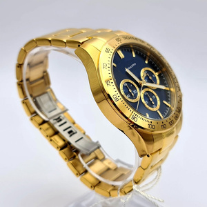 Hugos Ông Chủ đồng hồ Nhật bản thạch anh người đàn ông xem sang trọng dây đeo bằng thép không gỉ Mới không thấm nước Chronograph Vòng đeo tay người đàn ông Đồng hồ reloj Hombre - Product Image 5