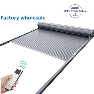 Garraf <span class=keywords><strong>Volet</strong></span> <span class=keywords><strong>roulant</strong></span> horizontal motorisé en aluminium pour toit <span class=keywords><strong>de</strong></span> piscine sur le toit. - Product Image 4