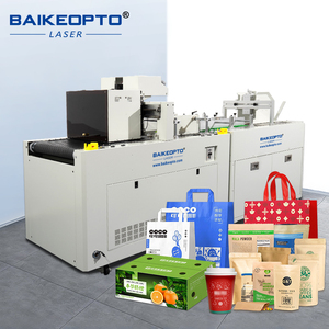 Imprimante de cartons couleur CMYK en une seule passe, machine d'impression de boîtes haute définition - Product Image 1