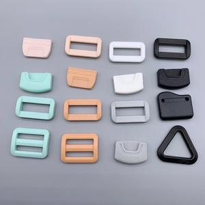 สายรัดพร้อมหัวเข็มขัด rixing WJ-0550 1นิ้วคลิปหาง25มม./15มม. ดึงหัวเข็มขัดพีวีซียางอ่อนเย็บรองเท้าแตะเสร็จสิ้น - Product Image 2