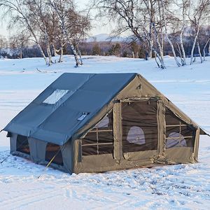 Pop Up <b>Tent</b> Automatic Quick Opening 210x190x135cm Outdoor Single Layer Oxford Cloth Rainproof Sunproof Four Seasons - Product Image 3