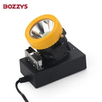 BOZZYS BK3000 LED Casco de seguridad portátil Luz impermeable con pilas para uso industrial en entornos complejos