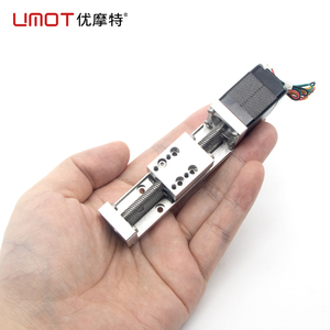 Actionneur <span class=keywords><strong>linéaire</strong></span> <span class=keywords><strong>à</strong></span> <span class=keywords><strong>moteur</strong></span> <span class=keywords><strong>pas</strong></span> <span class=keywords><strong>à</strong></span> <span class=keywords><strong>pas</strong></span> Micro Nema 8 avec vis mère, course 20-100 mm, <span class=keywords><strong>pas</strong></span> 2 mm 4 mm, glissière robotique CNC, 18 mNm, 0,5 A, ±0,03 mm - Product Image 1