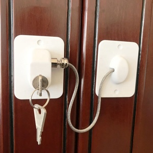 Verrou de sécurité pour enfant en acier moderne pour réfrigérateur, tiroir, armoire, salle de bain et cuisine, verrou de sécurité pour bébé - Product Image 6