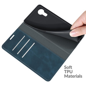 Nouvelle Mode Simple Anti-chute PU + TPU Magnétique Flip Étui Portefeuille Pour <span class=keywords><strong>Samsung</strong></span> Galaxy <span class=keywords><strong>Xcover</strong></span> 5 - Product Image 3