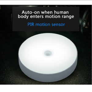 Motion Sensor Light Indoor Battery Operated LED Closet <strong>Night</strong> Light 3M Adhesive Magnetic for Hallway Closet Wireless Sensor <strong>Night</strong> - Product Image 5
