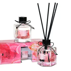 OEM High Quality Crystal Reed Diffuser Home Fragrance Essential Oil Air Freshener
