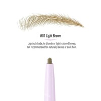 Cosmetics Brow Definer Brush Long Lasting Natural Finish Pigmented Eyebrow Pencil