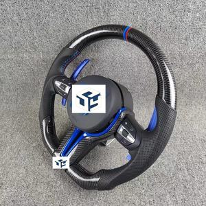 Volante de Fibra de Carbono para <span class=keywords><strong>BMW</strong></span> Serie 3 5 F10 F30 F90 F01 F12 M3 Z4 X1 X6, <span class=keywords><strong>Precio</strong></span> de Mayoreo Directo de Fábrica - Product Image 3