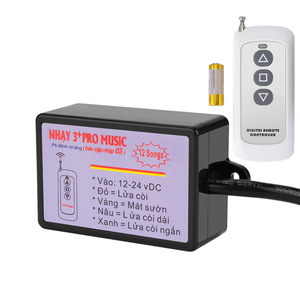 รีโมทคอนโทรลแบบดิจิตอล Nhay 3 Pro Music 12 เพลง 12-24 โวลต์กระแสตรง สำหรับอัพเกรดแตรรถยนต์ - Product Image 1
