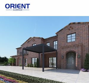 Toit métallique renforcé Gazebo motorisé en aluminium rigide résistant aux intempéries Tous les abris climatiques - Product Image 6