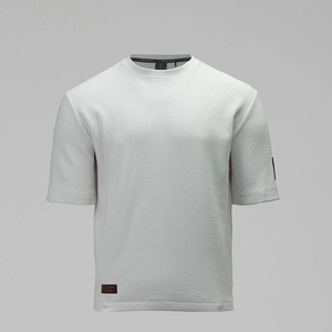 Camisetas de Gimnasio Vintage Personalizadas al por Mayor, 100% Algodón, Cuello Redondo, Lujo Ecológico, 280g, Estilo Waffle, Manga Corta para Hombre - Product Image 1