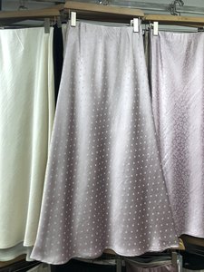 Nuova Gonna Midi Casual alla Moda con Motivo a <span class=keywords><strong>Pois</strong></span>, Stile Retrò, Chic da Donna con Vita Elastica - Product Image 3