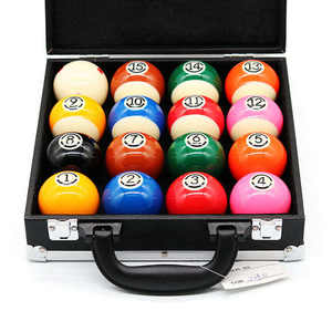 Bolas <span class=keywords><strong>de</strong></span> <span class=keywords><strong>Billar</strong></span> <span class=keywords><strong>de</strong></span> Resina Ecológicas YALEKANG, Juego <span class=keywords><strong>de</strong></span> Bolas <span class=keywords><strong>de</strong></span> <span class=keywords><strong>Billar</strong></span> <span class=keywords><strong>de</strong></span> 57.2 mm <span class=keywords><strong>de</strong></span> Calidad Profesional y Estuche <span class=keywords><strong>de</strong></span> Cuero y Aluminio para Uso en Casa, Salón o Club - Product Image 3
