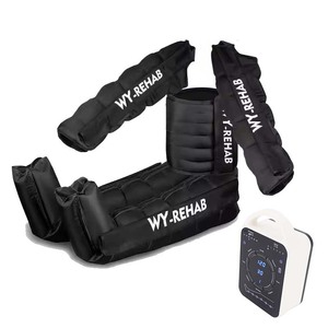 Système de thérapie par compression d'air pour le corps entier à usage domestique, 6 chambres, masseur sans fil rechargeable avec plusieurs manchons - Product Image 2