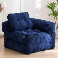 Apartamento pequeño de compresión al vacío para una sola persona, mini sofá exquisito para sala de estar, cama plegable para el hogar