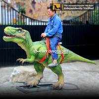 Manège de dinosaures animatroniques sur le thème du parc à dinosaures My Dino AR008 - T-Rex