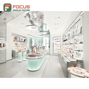 Integrated Solution Store Project Aluminum Display Counter Vendor Makeup Store Interior Design - Product Image 4