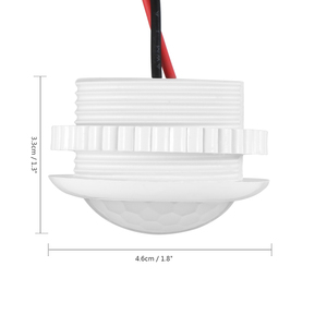 Nuevo Interruptor de Luz con Sensor de Movimiento PIR, Sensor de Inducción Corporal Infrarrojo IR, Controlador de 220V, Detector de Movimiento para Techo - Product Image 6