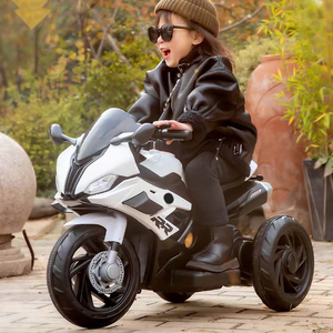 Motocicleta Eléctrica para Niños al por Mayor con Tres Ruedas con Luces Intermitentes, Batería de 6V Recargable, Autos de Juguete para Niños - Product Image 3