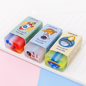 Penghapus Pensil Buah Kartun untuk Siswa Sekolah Dasar, Penghapus Pensil Ujian, Perlengkapan Alat Tulis Anak, Karet Penghapus Gambar Sketsa - Product Image 5