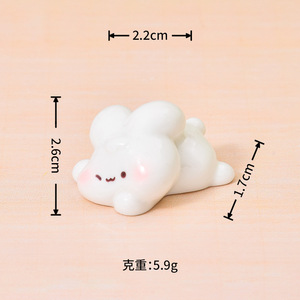 Figuritas <span class=keywords><strong>de</strong></span> <span class=keywords><strong>Conejitos</strong></span> Creativas y Lindas, Accesorios <span class=keywords><strong>de</strong></span> Resina para <span class=keywords><strong>Casa</strong></span> <span class=keywords><strong>de</strong></span> <span class=keywords><strong>Muñecas</strong></span>, Decoración DIY Hecha a Mano, Adornos Pequeños para Escritorio - Product Image 6
