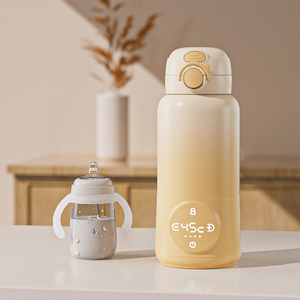 <span class=keywords><strong>Calentador</strong></span> <span class=keywords><strong>de</strong></span> productos para bebés portátil <span class=keywords><strong>de</strong></span> 450 mL, biberón recargable tipo C para bebés recién nacidos con tapa emergente y cerradura <span class=keywords><strong>de</strong></span> seguridad - Product Image 3