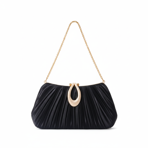 Minaudière antique en laiton et cuivre, petite bourse, oreiller de style victorien, style ethnique indien, gravée à la main avec chaîne - Product Image 1